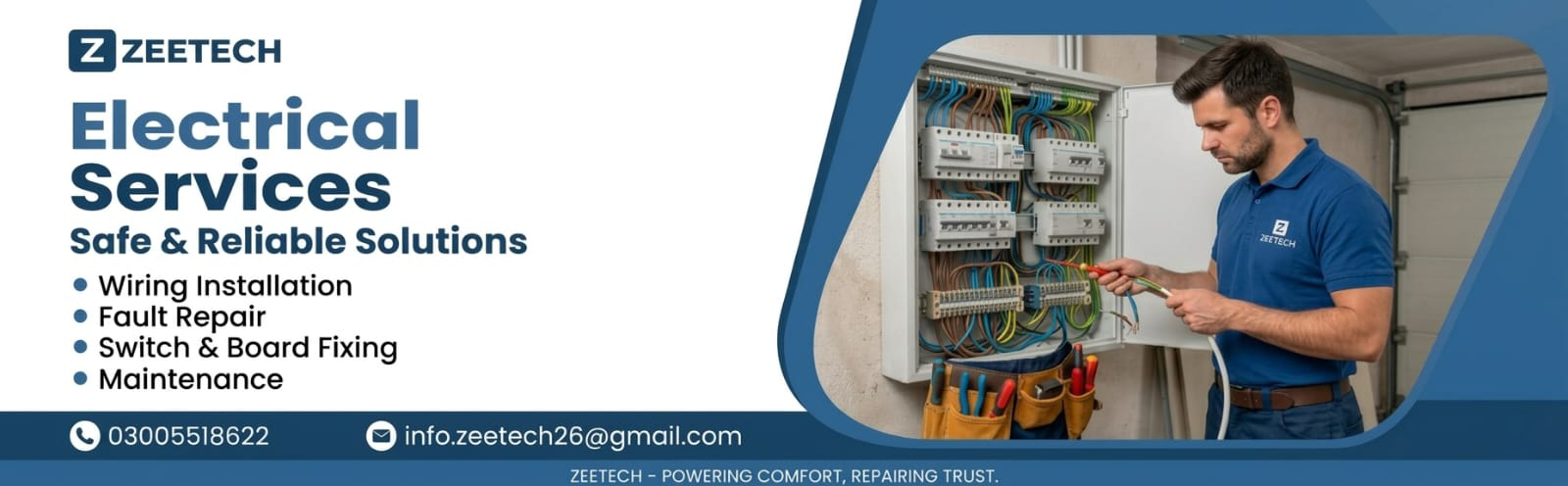 Electrical Services - Zeetech Electrician
